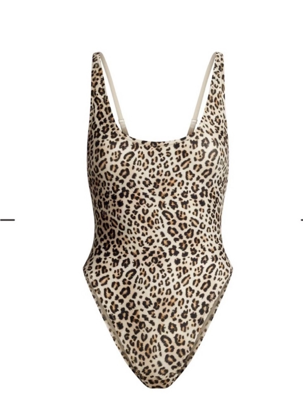 SKIMS Cheetah Print One-Piece Swimsuit - Size Xl